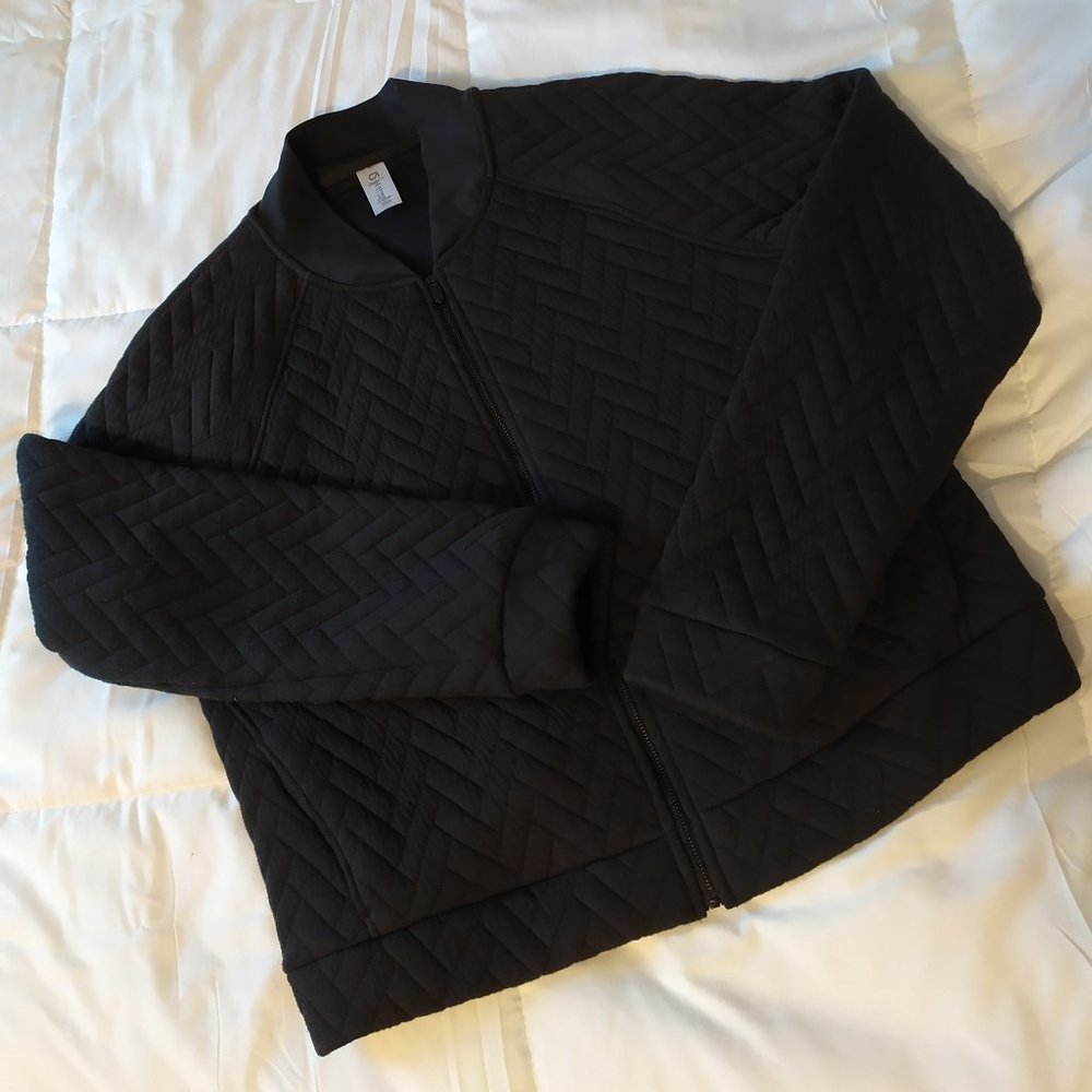 GapFit Bomber Quilted Jacket Medium